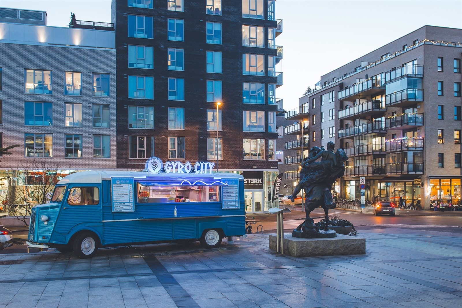 Nærområdet på Løren. Galleribilde