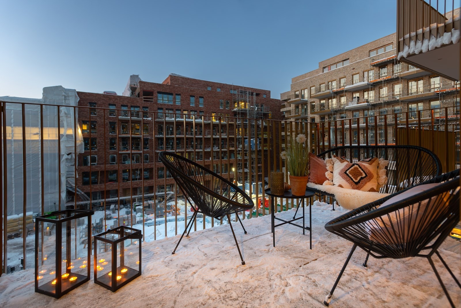 Fra balkongen. Galleribilde