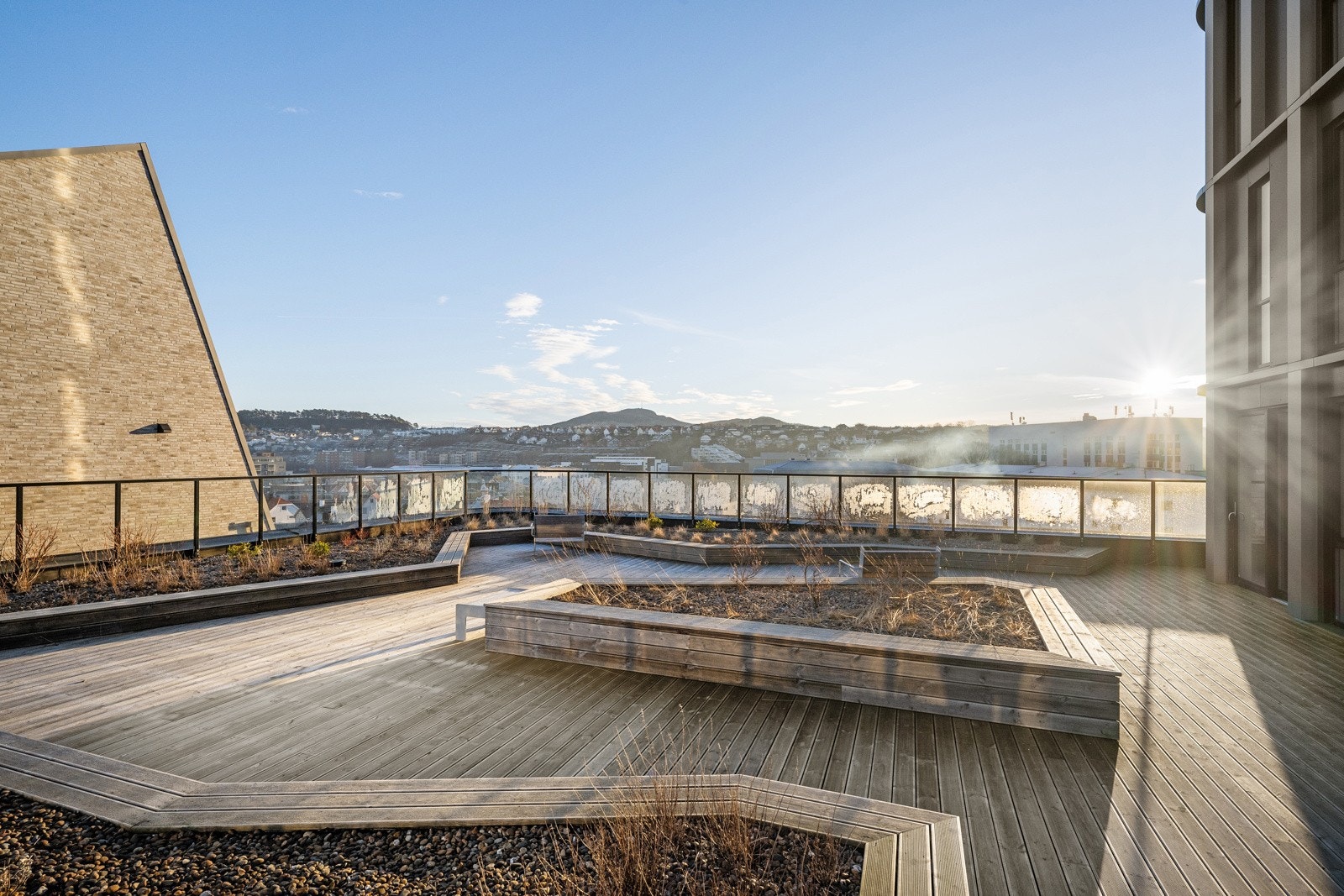 Felles takterrasse i 5. etasje Galleribilde