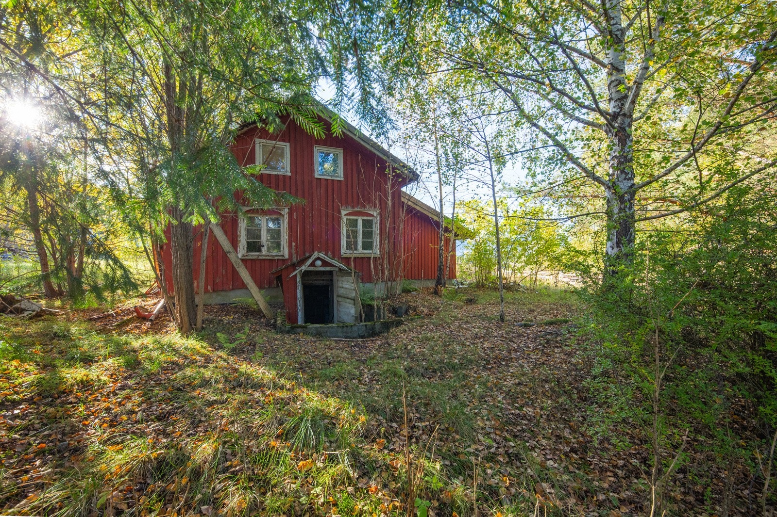 Våningshuset sett fra sørsiden Galleribilde