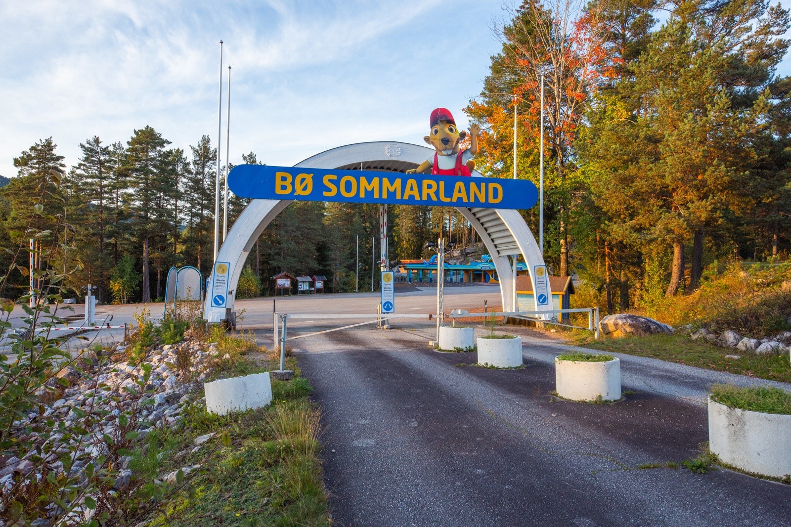 Bø sommerland ligger en liten biltur unna. Galleribilde