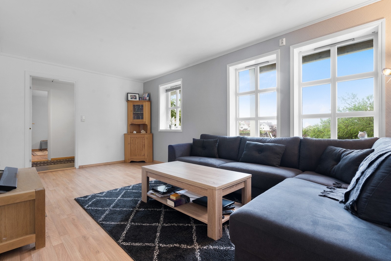 Utleiedelen har et gjennomgående moderne og luftig uttrykk. Galleribilde