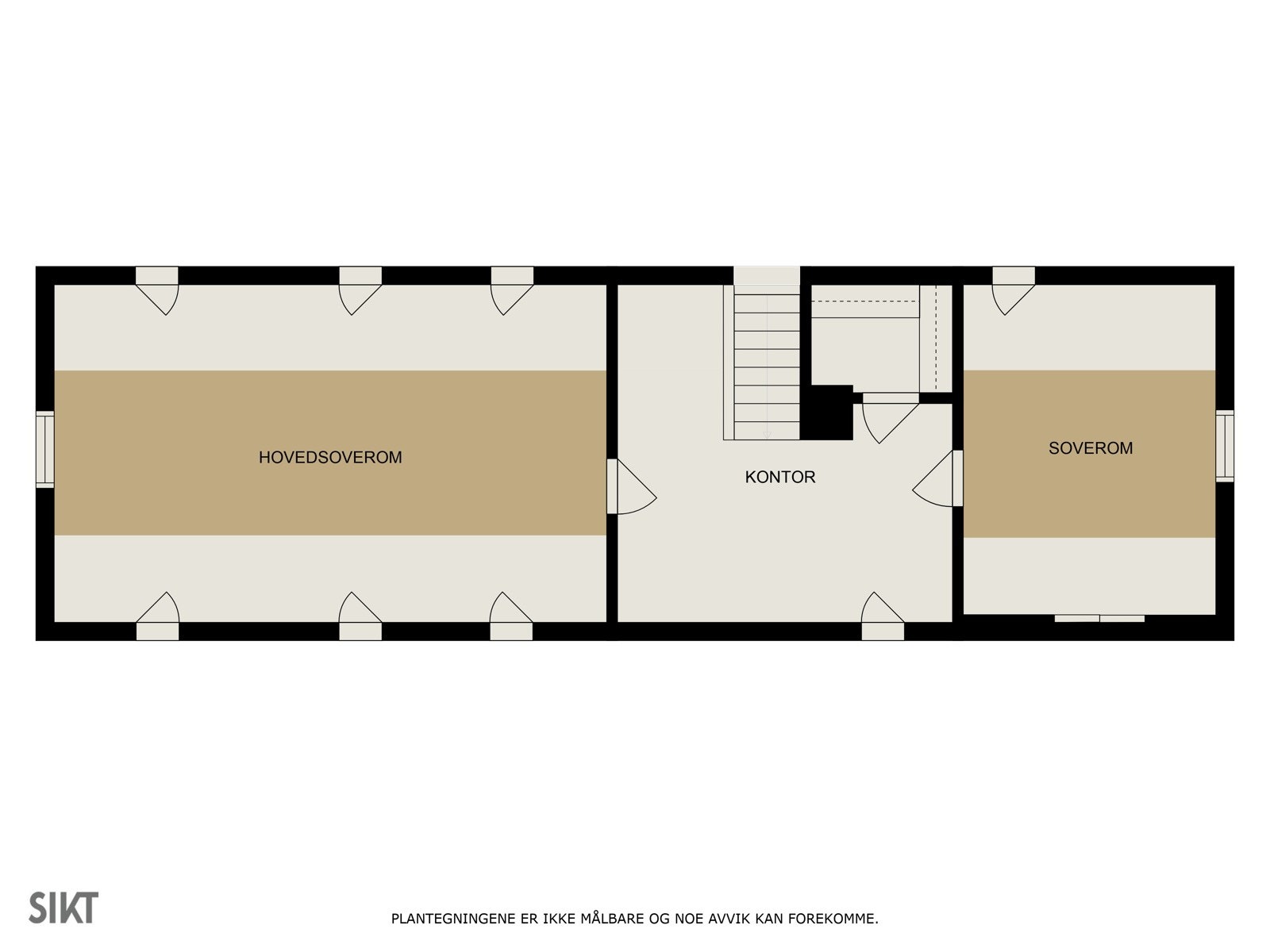 Planskisse 2. etasje Galleribilde