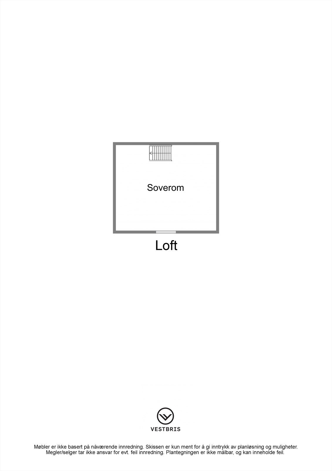 Plantegning - Jøsendal 143, 5763 Skare - Loft - 2D.jpg Galleribilde