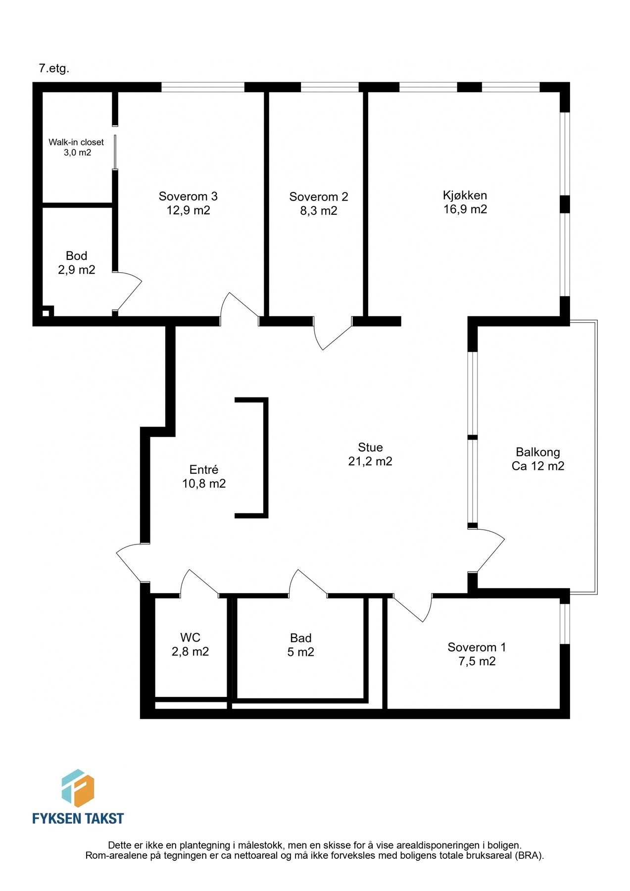 Plantegning. Galleribilde