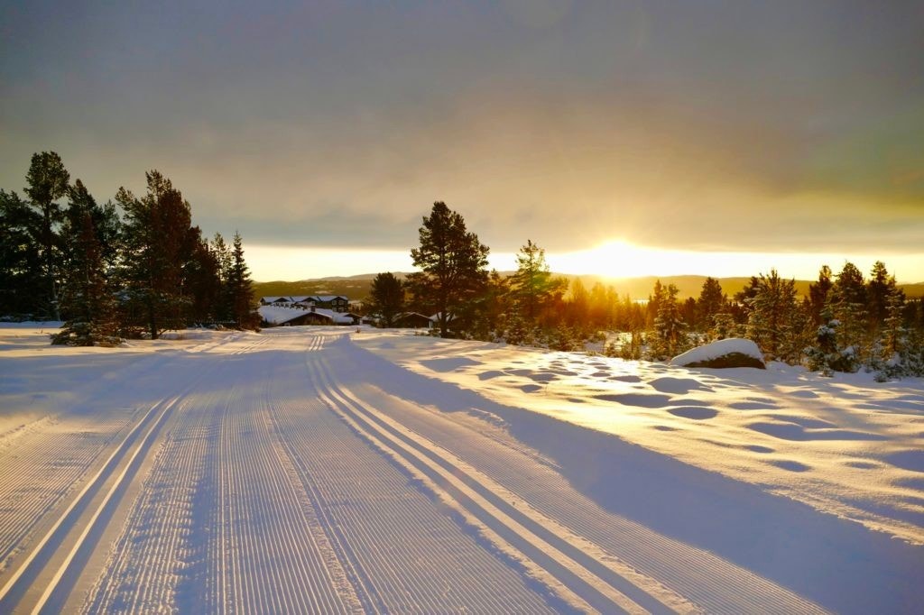 Det tråkkes både skøytetrassé og klassiske spor stort sett over hele Golsfjellet. Over 20 mil med skiløyper- her blir du aldri lei. Galleribilde