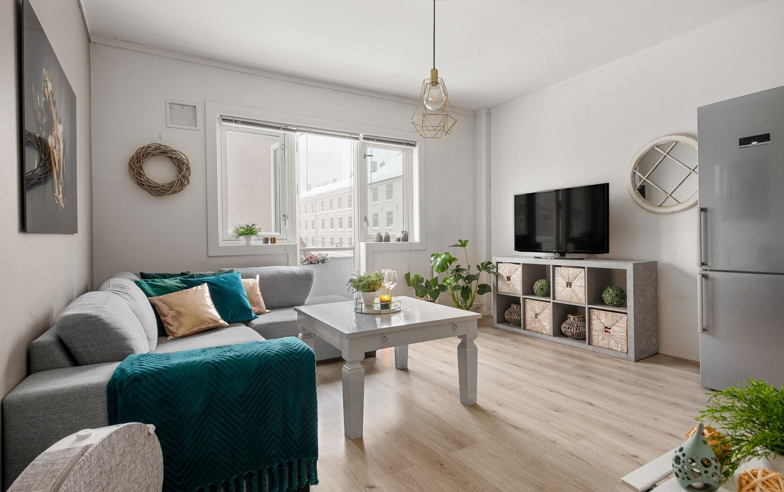 God planløsning med plass til det man måtte ønske av møblement Galleribilde