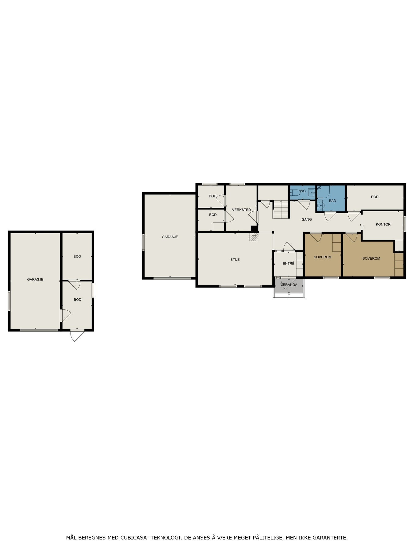 Planskisse. Galleribilde