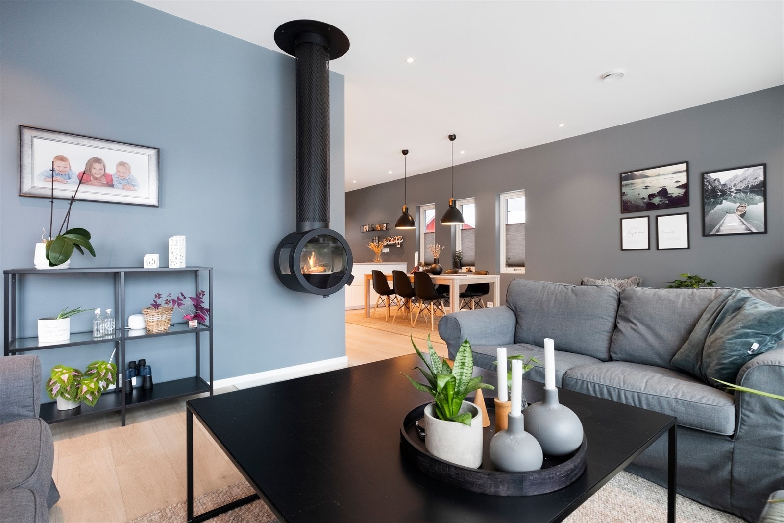 Boligen er svært tiltalende og moderne Galleribilde