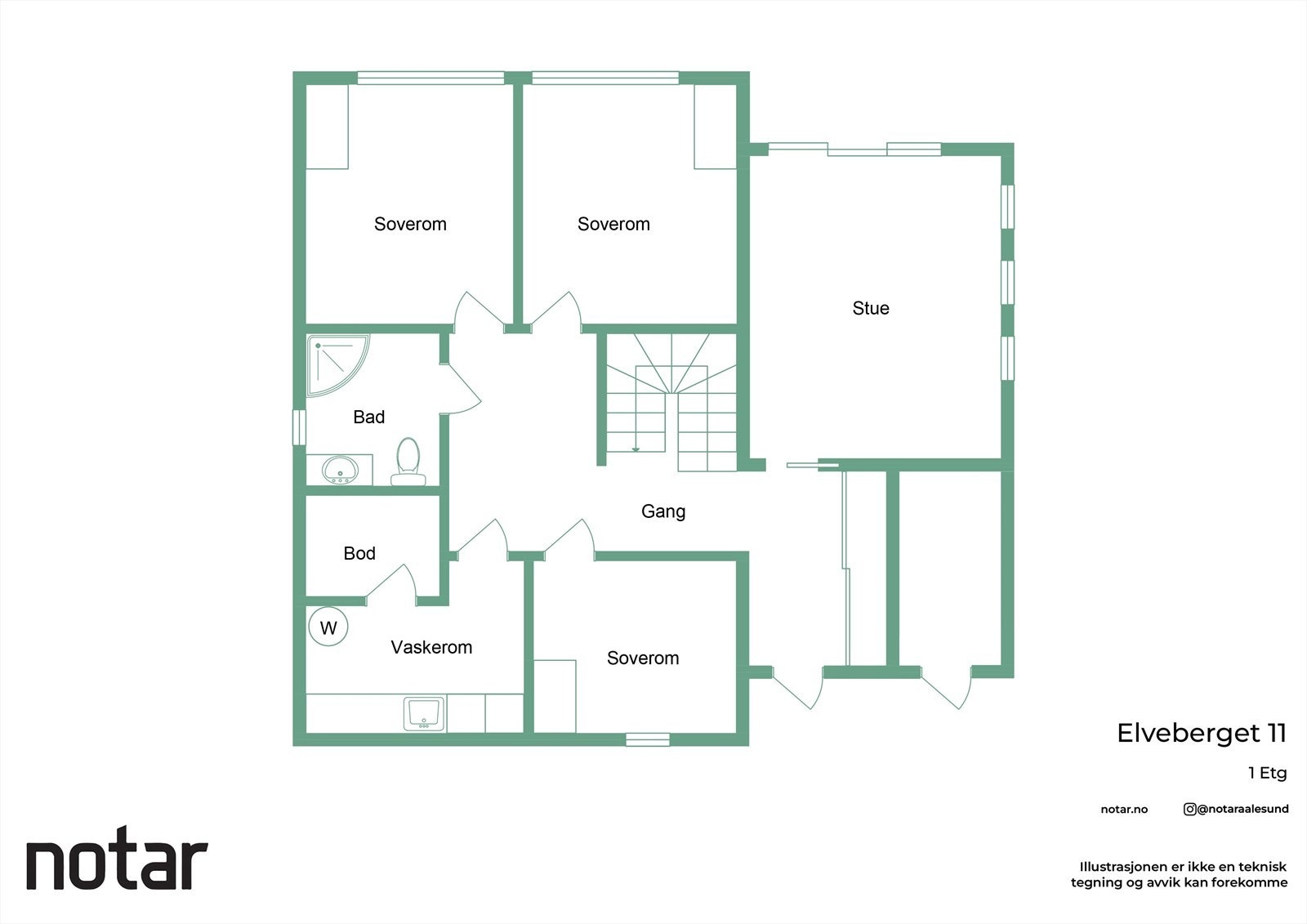 Første etasje Galleribilde