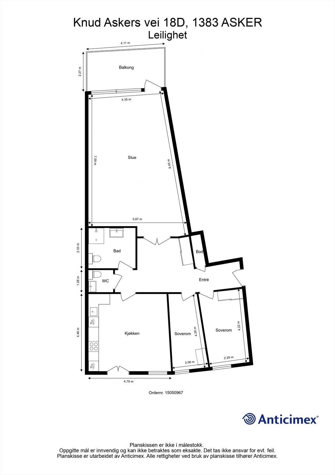 Plantegning. Galleribilde