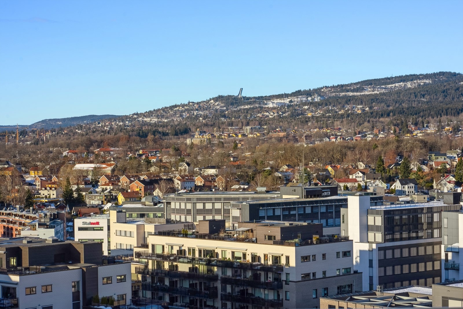 Takterrassen byr på en av Oslos flotteste utsikter. Galleribilde