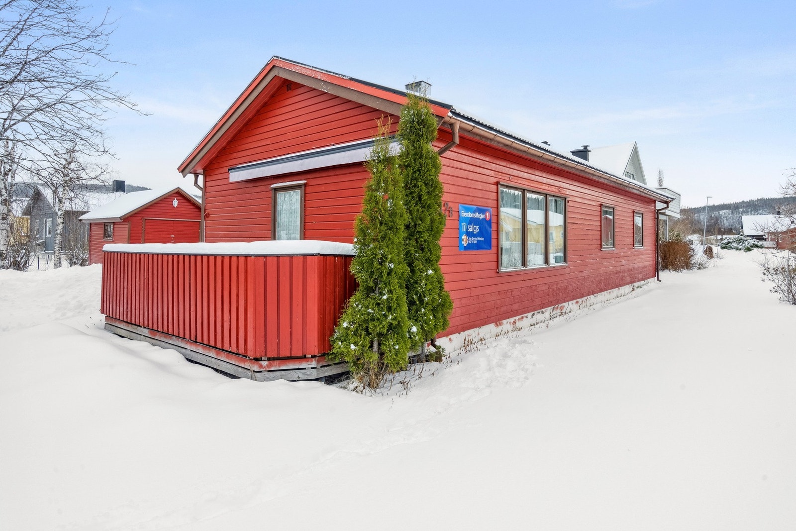 Huset ble først tatt i bruk rundt 1968, og siden den gang har det kun vært 1 eier. Galleribilde