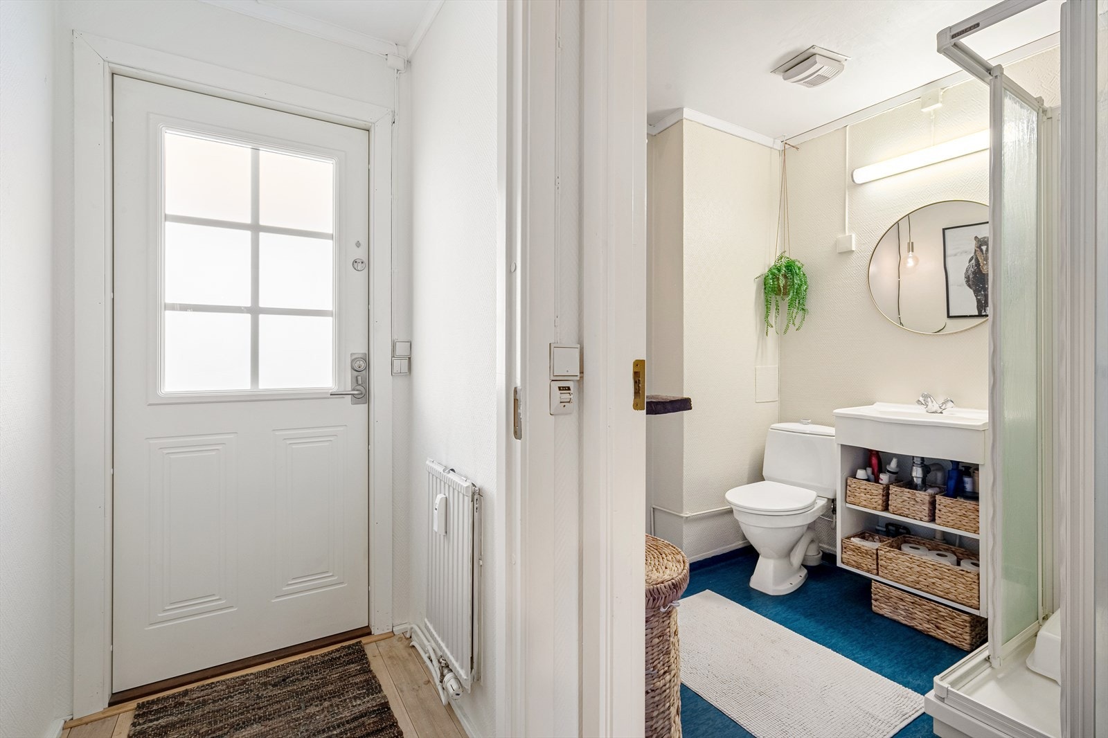Velkommen inn til boligens entré. Galleribilde