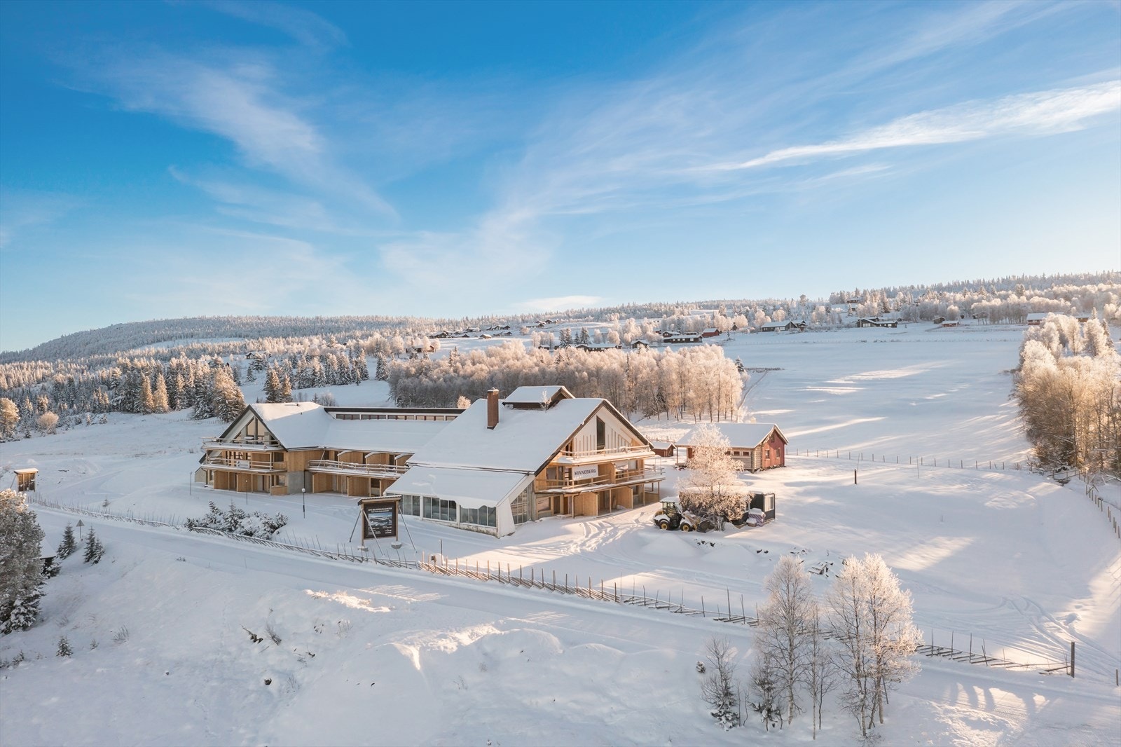 Nostalgisk med Glomsrud back in the days, men her kan du glede deg til å senke skuldrene i ditt eget moderne og velutstyrte "fjellrede"! Galleribilde