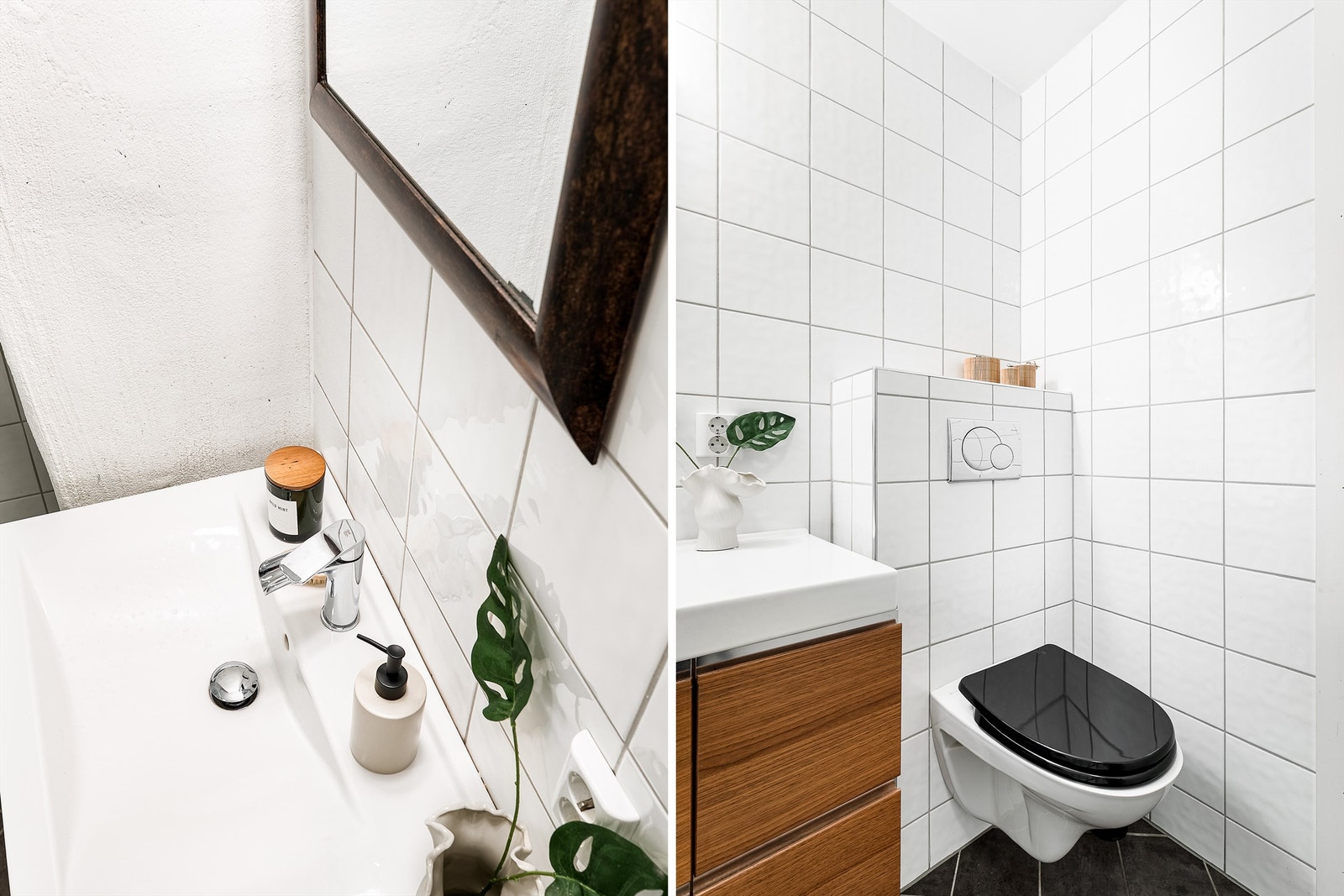 Toalett finnes også i vaskerommet. Galleribilde