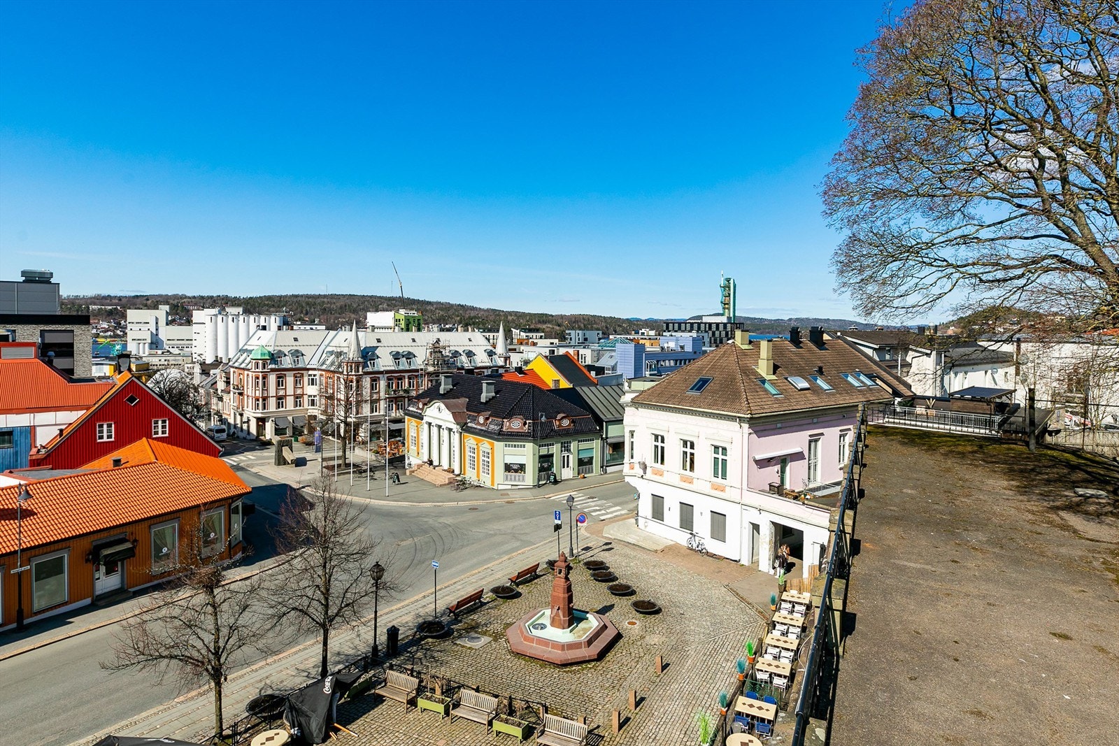 I Kongens gate 22 vil du bo svært sentralt, midt i sentrum av Moss. Galleribilde