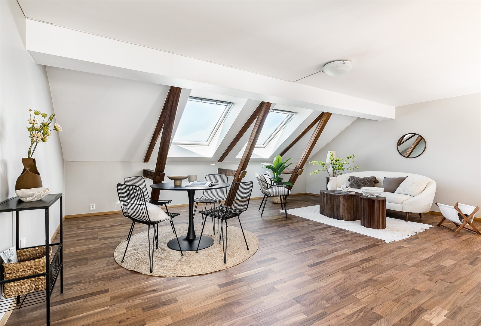 Leiligheten i Kongens gate 22 formidles av Krogsveen Moss. Galleribilde