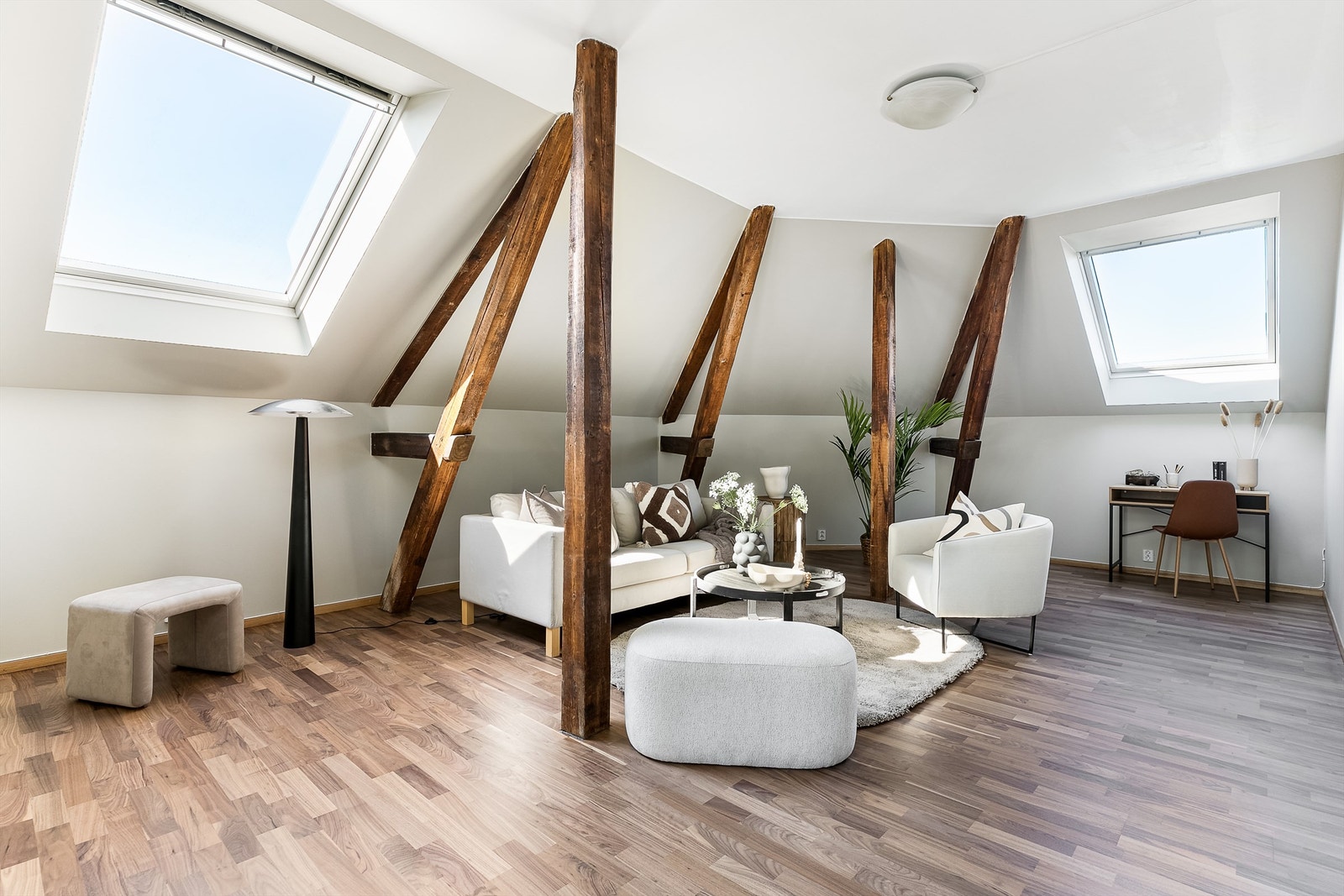 To store stuer gir fleksibilitet og mulighet for så vel felles som individuelt opphold. Galleribilde