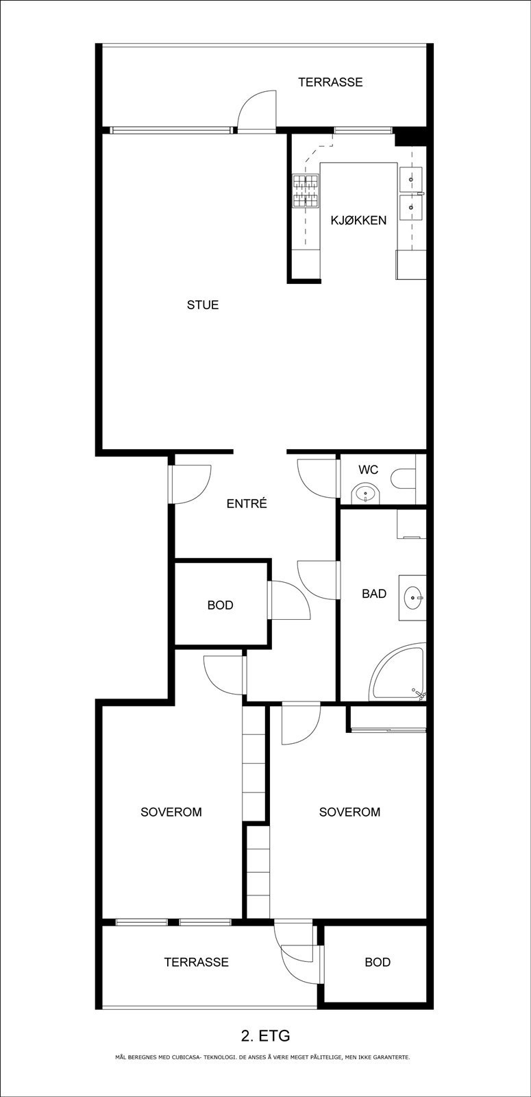 Plantegning. Galleribilde