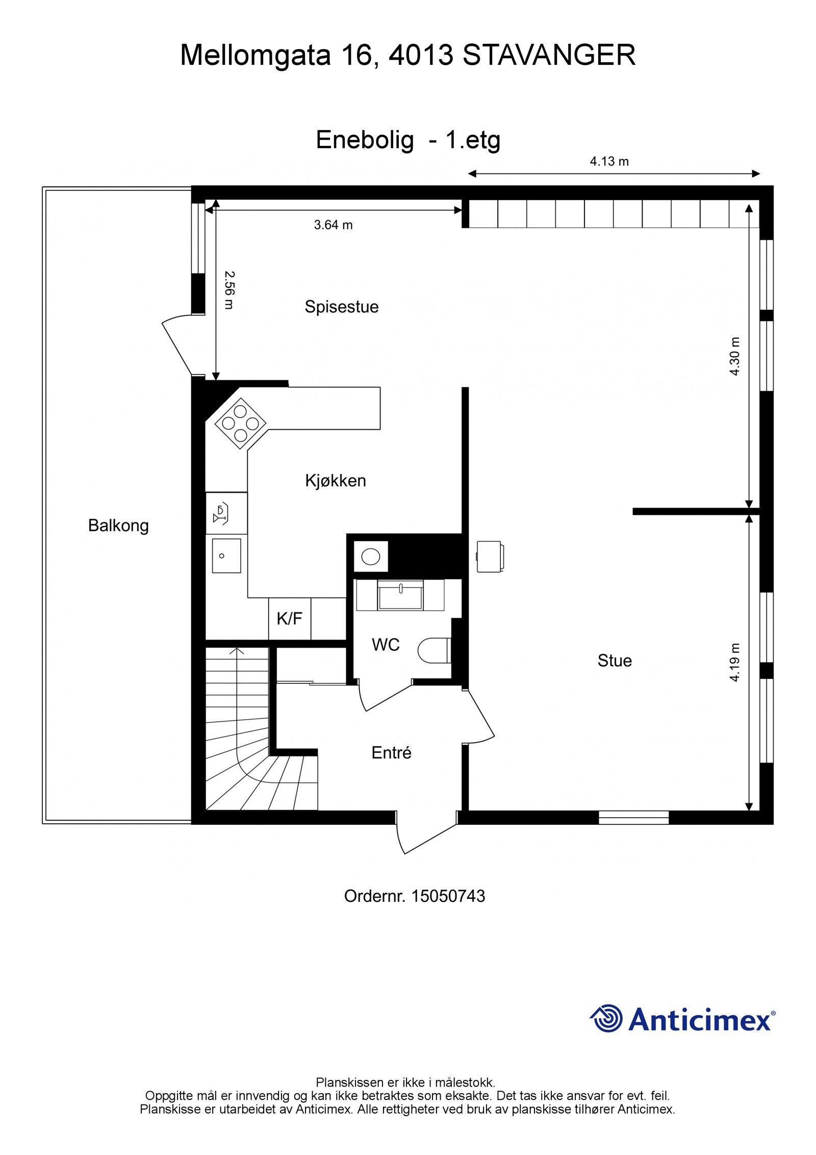 Plantegning | 1. etasje Galleribilde