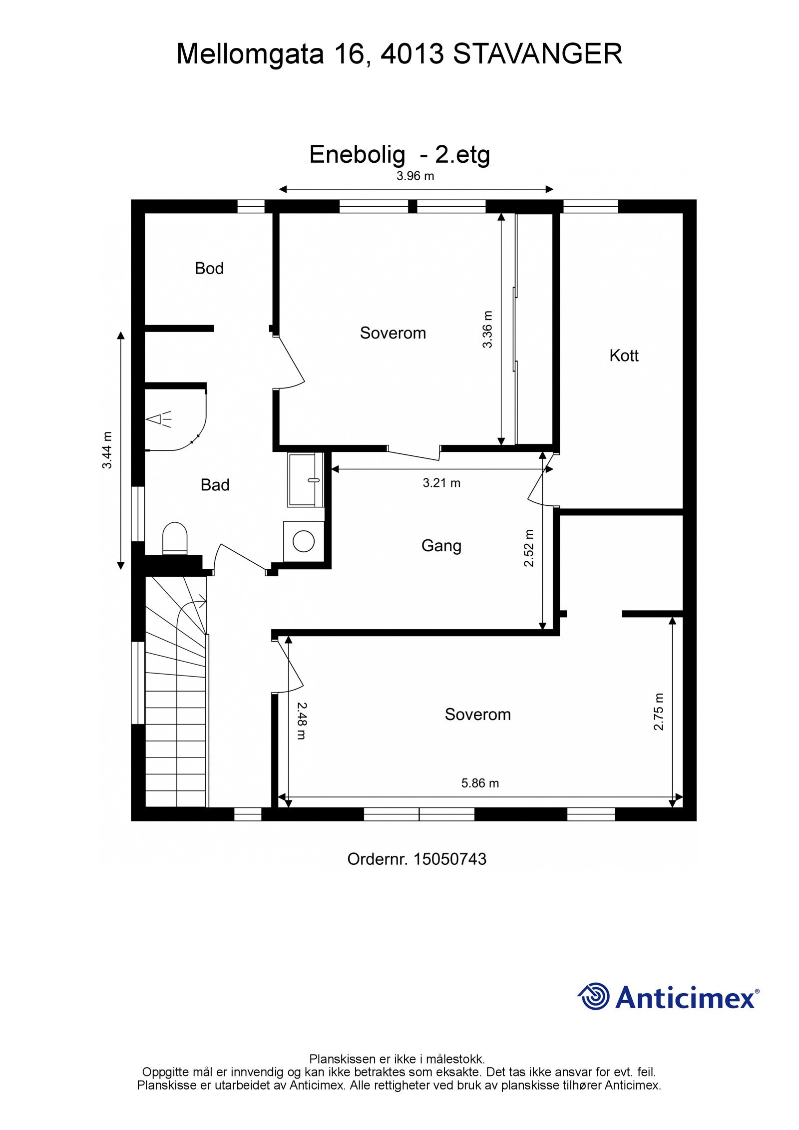 Plantegning | 2. etasje Galleribilde