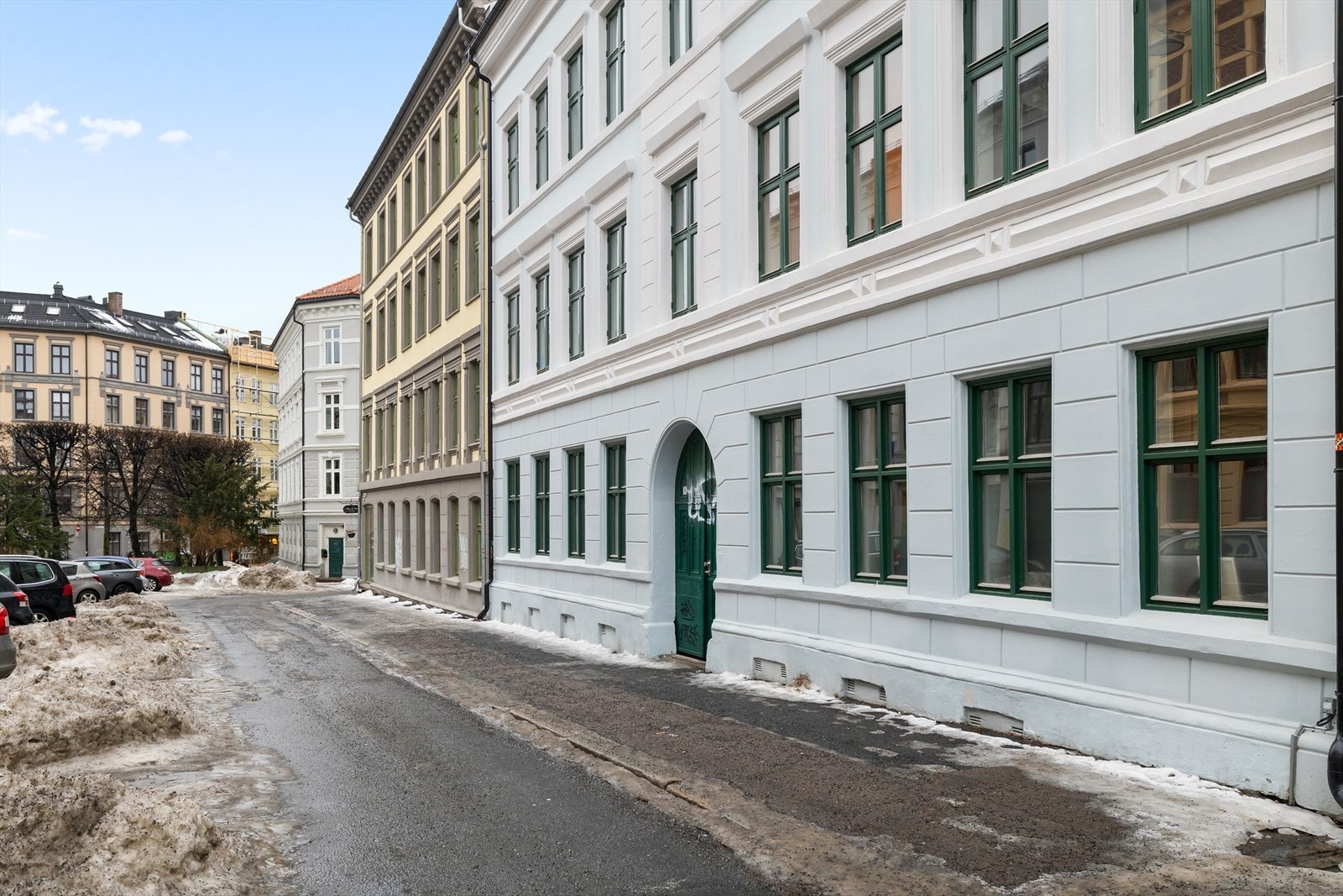 En fin 2-roms andelsleilighet beliggende i rolige og hyggelige omgivelser på Grünerløkka. Galleribilde