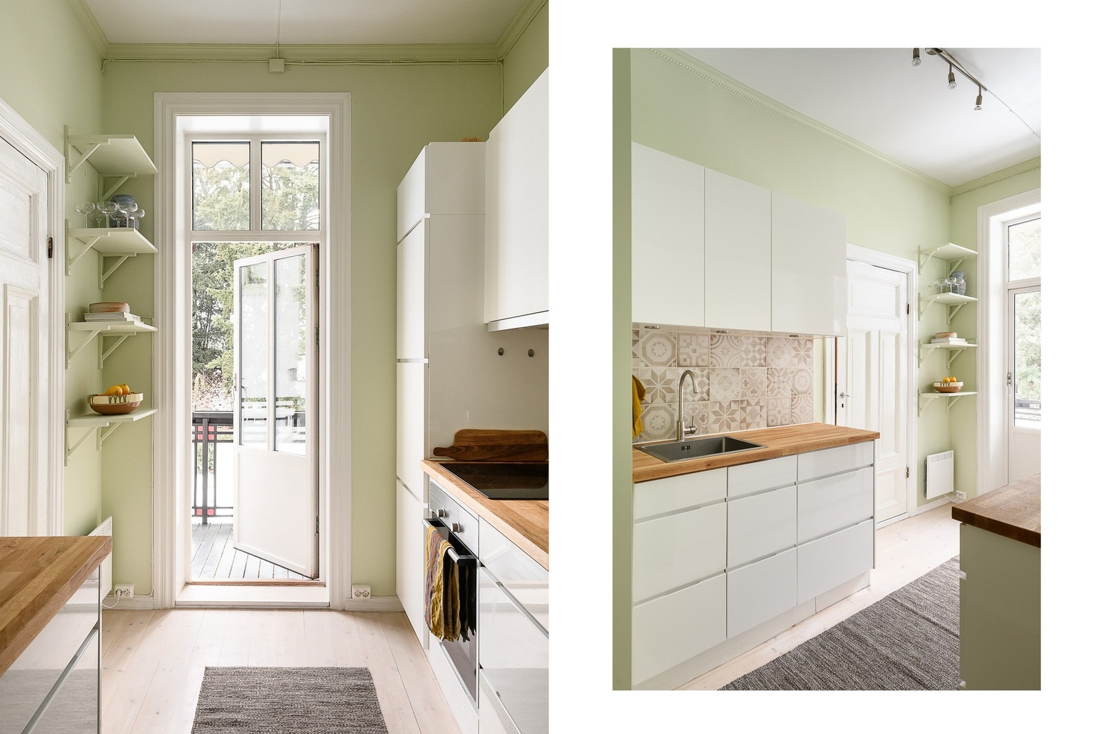 Direkte adkomst til hjemmets balkong. Galleribilde