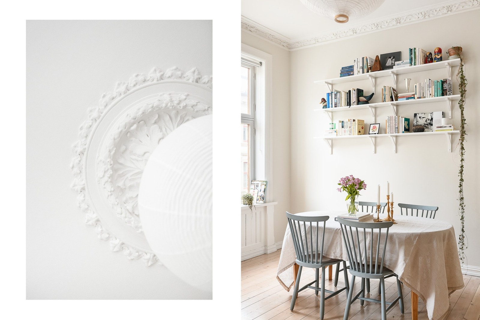 Stilrene fargevalg. Galleribilde