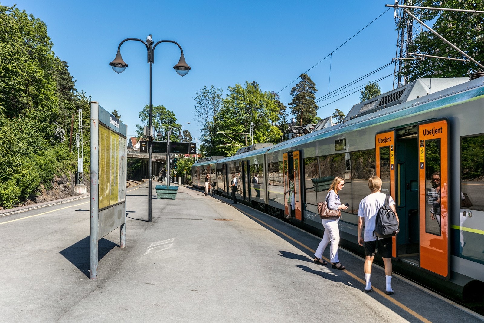3 minutter å gå til Blommenholm stasjon Galleribilde