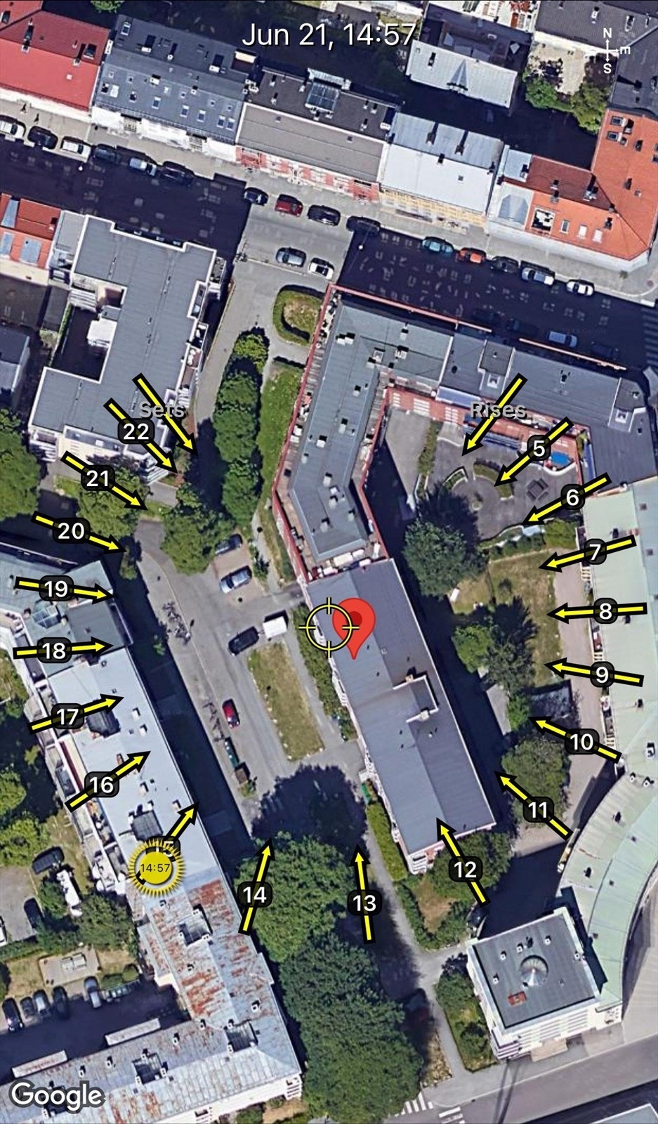 Nydelige solforhold på den vestvendte balkongen. Galleribilde