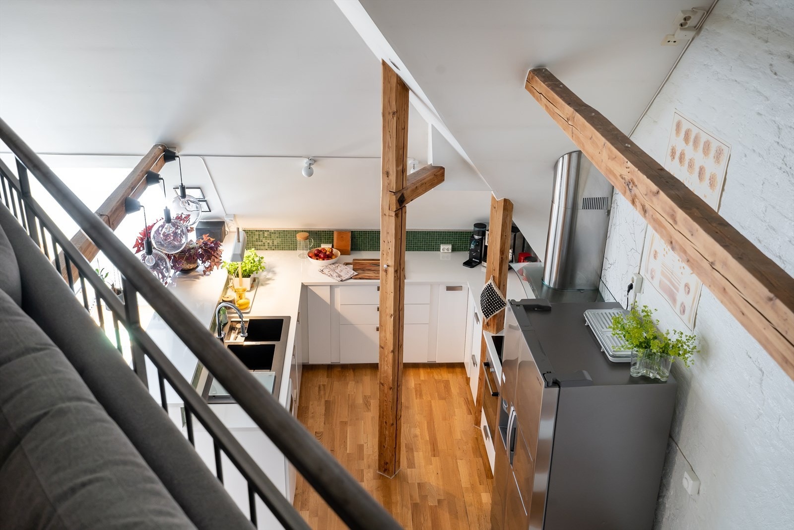 Hvitevarene på kjøkkenet medfølger. Galleribilde