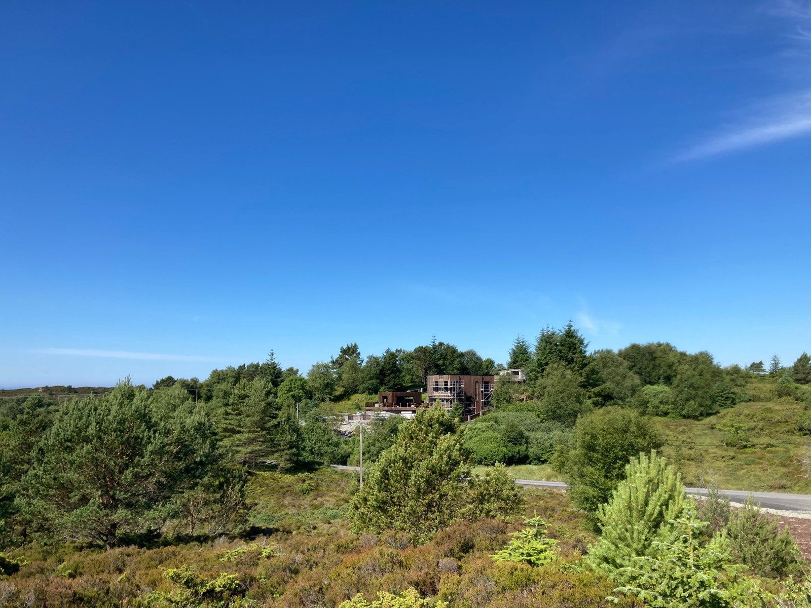 Utikt mot vest. Galleribilde