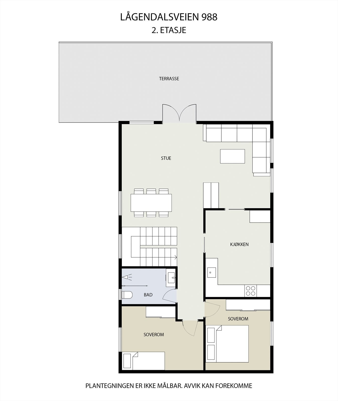 Plantegning - 1 ETG Galleribilde