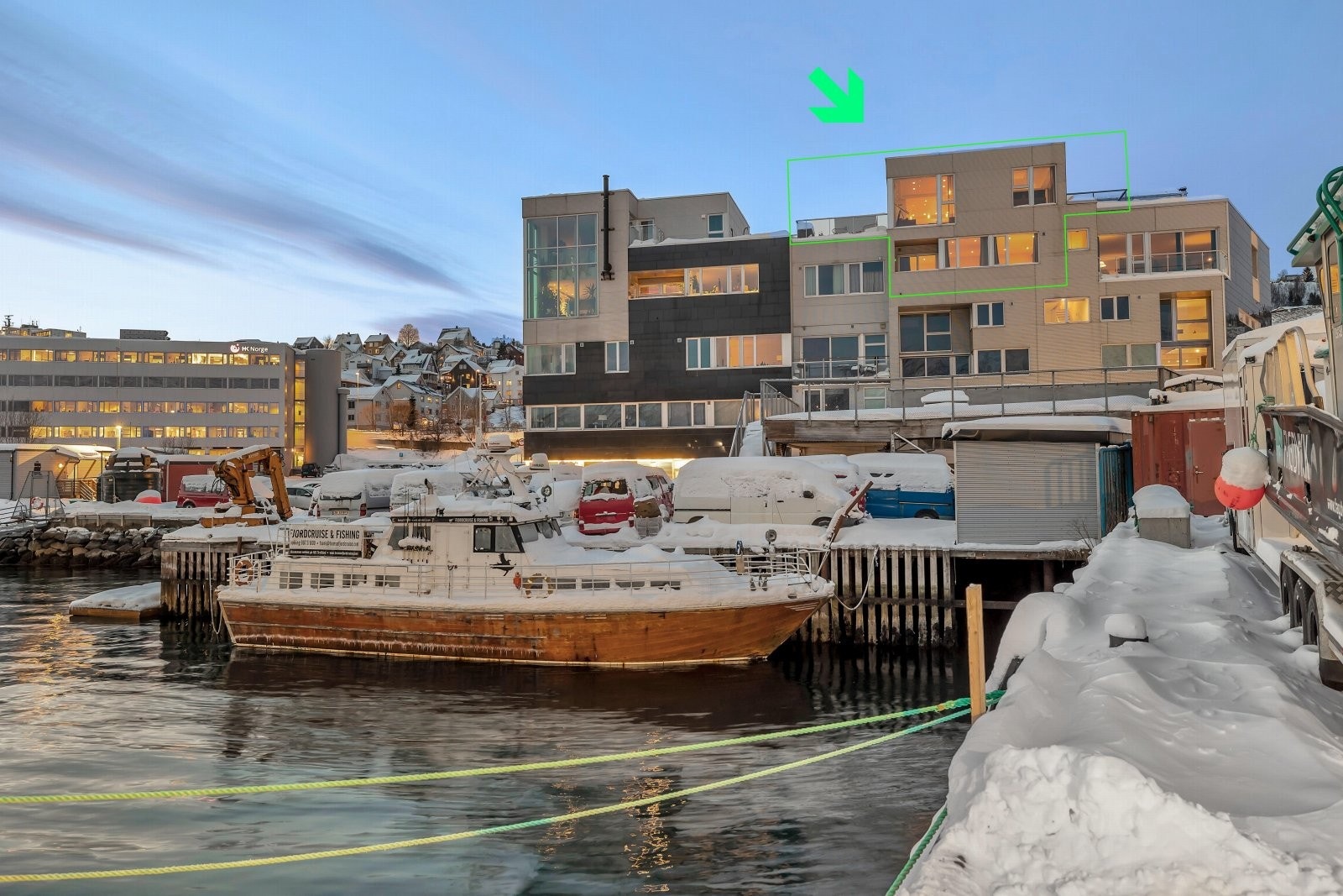 Velkommen til denne fantastiske toppetasjeleiligheten i Paul Bjørviks Gate 1 - presentert av Storhaug + Partnere AS Galleribilde