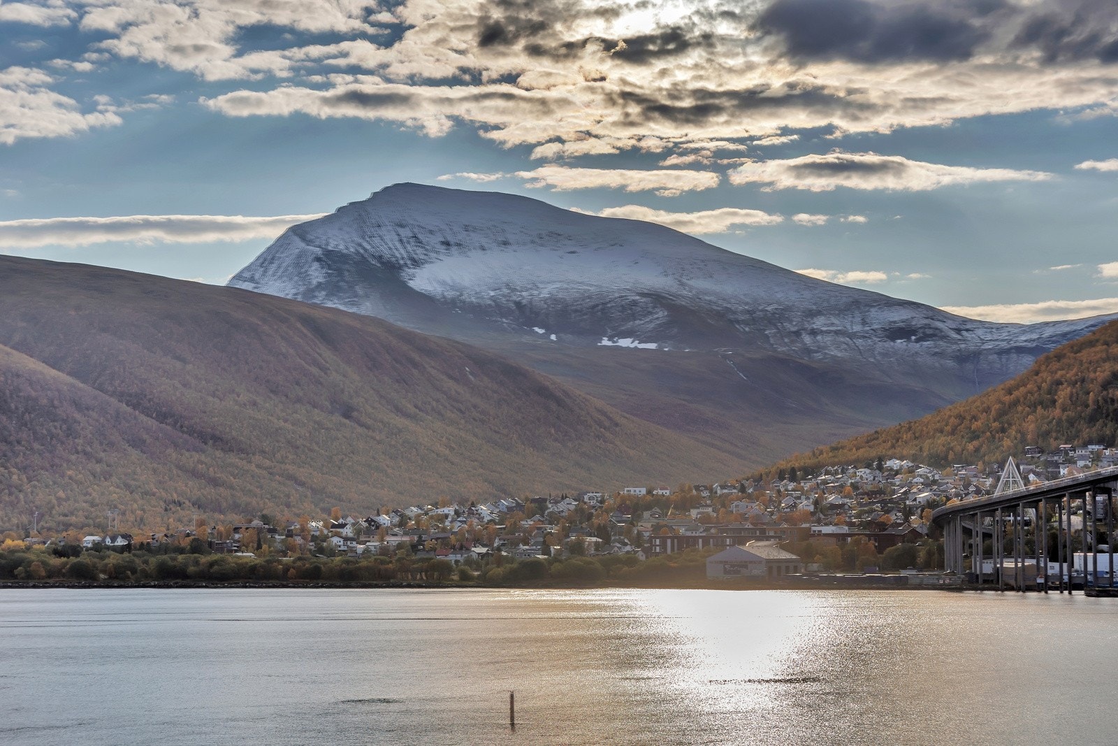 Nydelig utsikt mot fastlandet Galleribilde