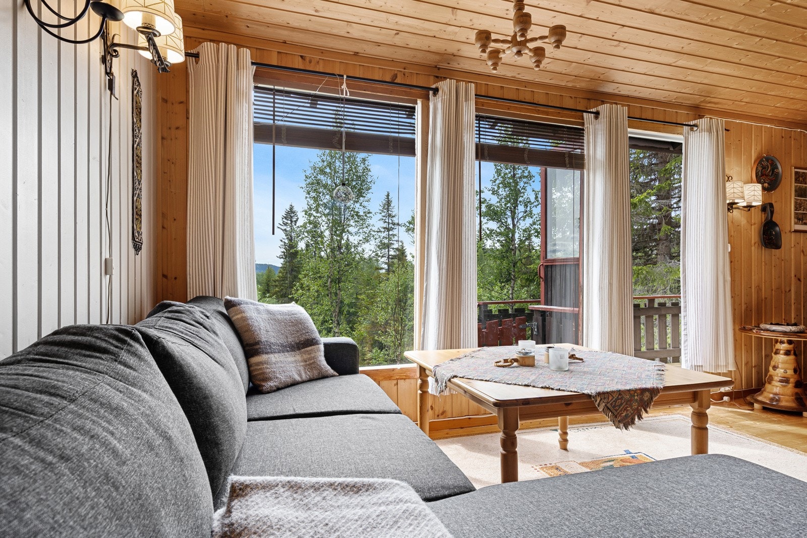 Her kan man enkelt møblere med sofa og annet møblement etter ønske. Galleribilde