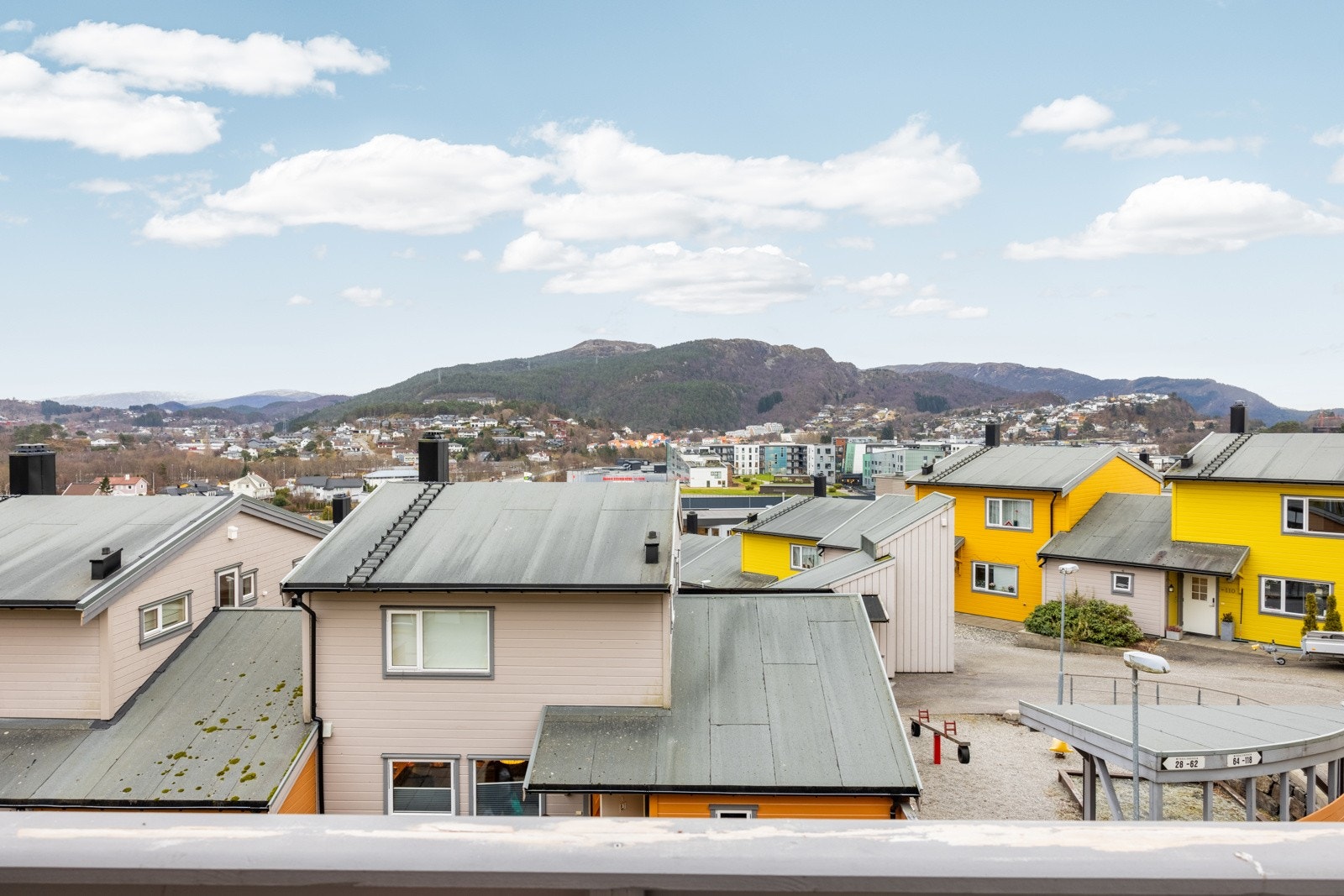 Også her har man gode solforhold, og nydelig utsikt. Galleribilde