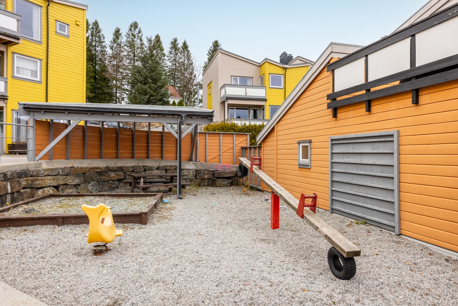 Barnevennlig, og pent opparbeidet område. Galleribilde