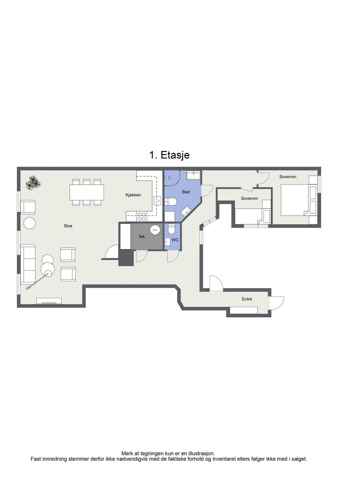 Floorplan letterhead - Torget 5 - 1. Etasje - 2D Floor Plan.jpg Galleribilde