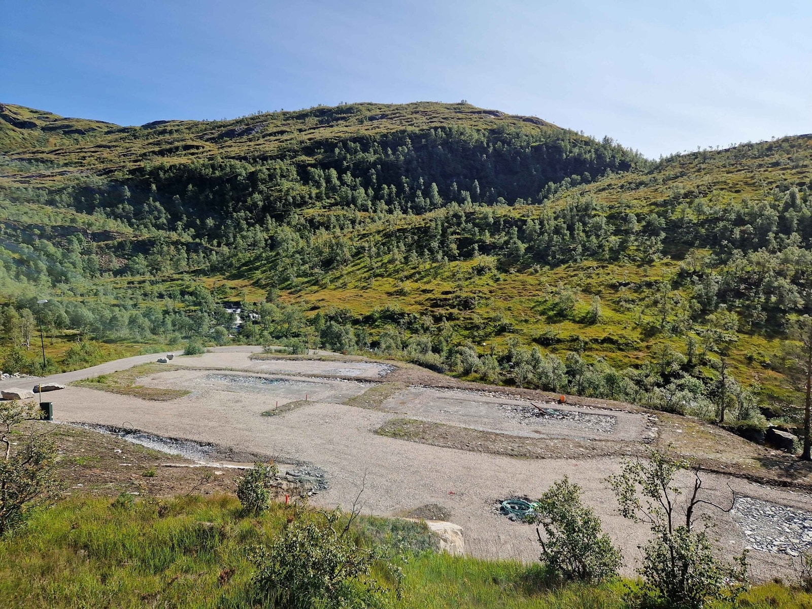 Fra tomteområdet Galleribilde