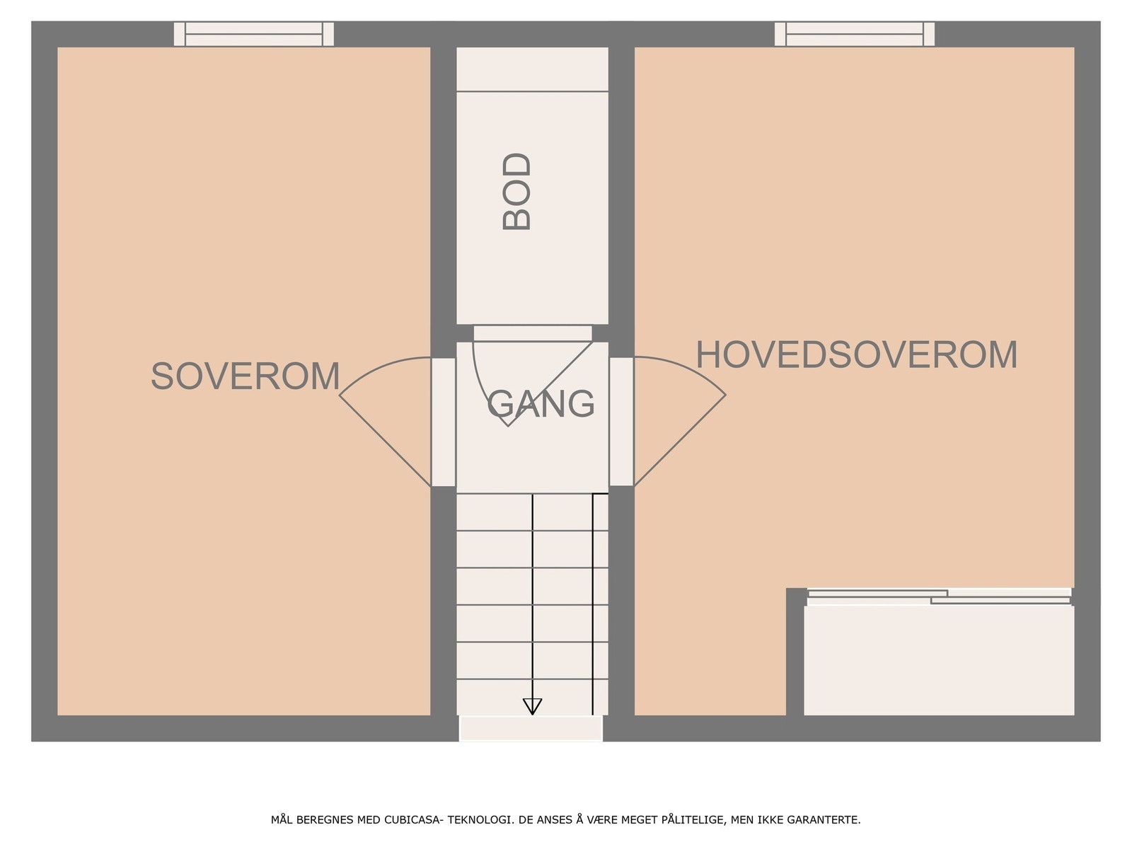 Planskisse nederste plan Galleribilde