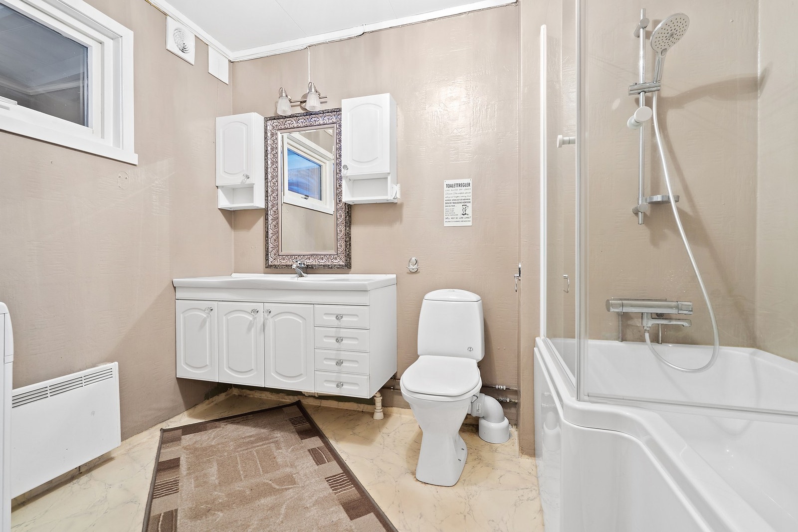 Baderom Galleribilde