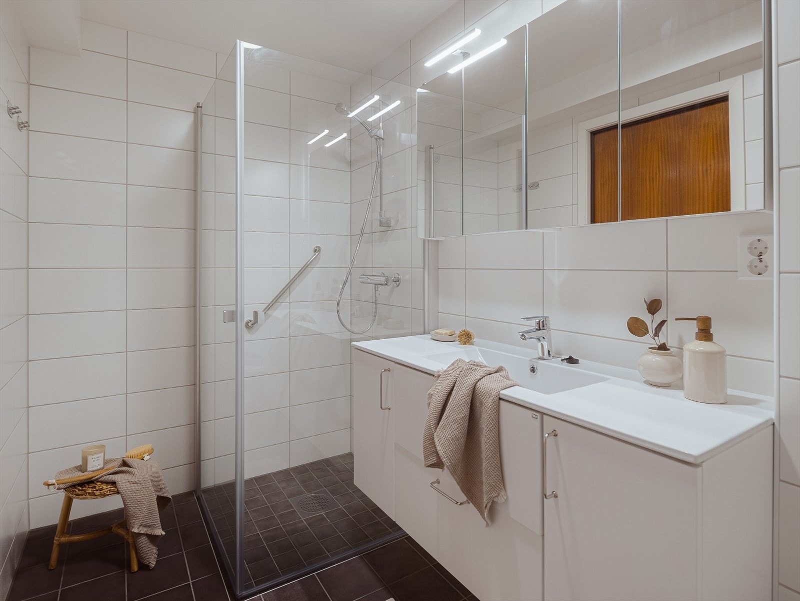 Badet ble pusset opp i regi av borettslaget i 2023/24. Galleribilde