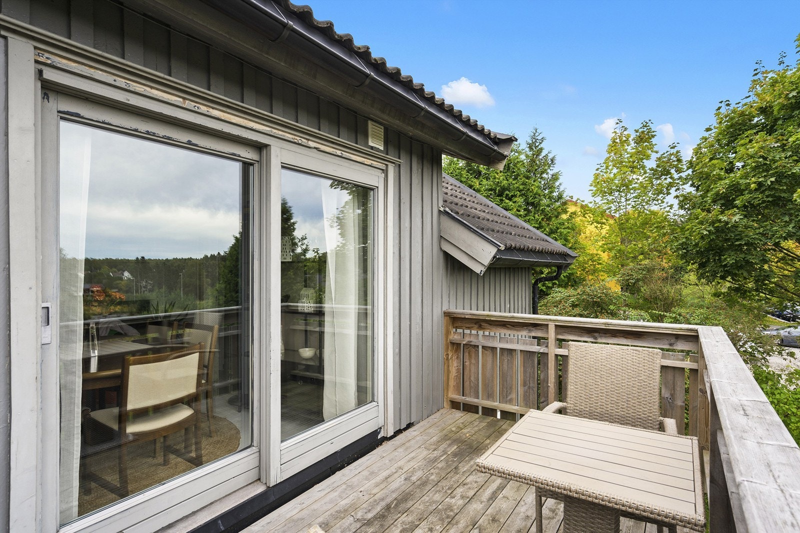 Verandaen er på ca. 8 kvm. Galleribilde