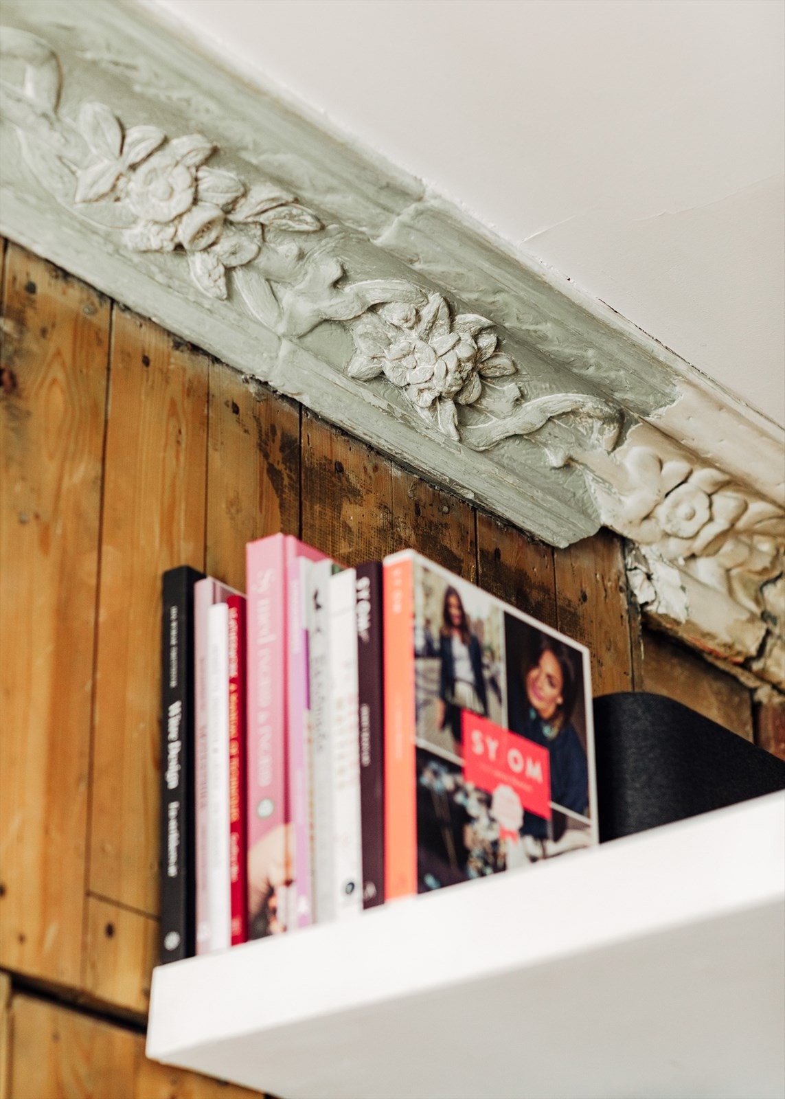 Hemsen er bygd med restematerialer fra rehabiliteringen Galleribilde