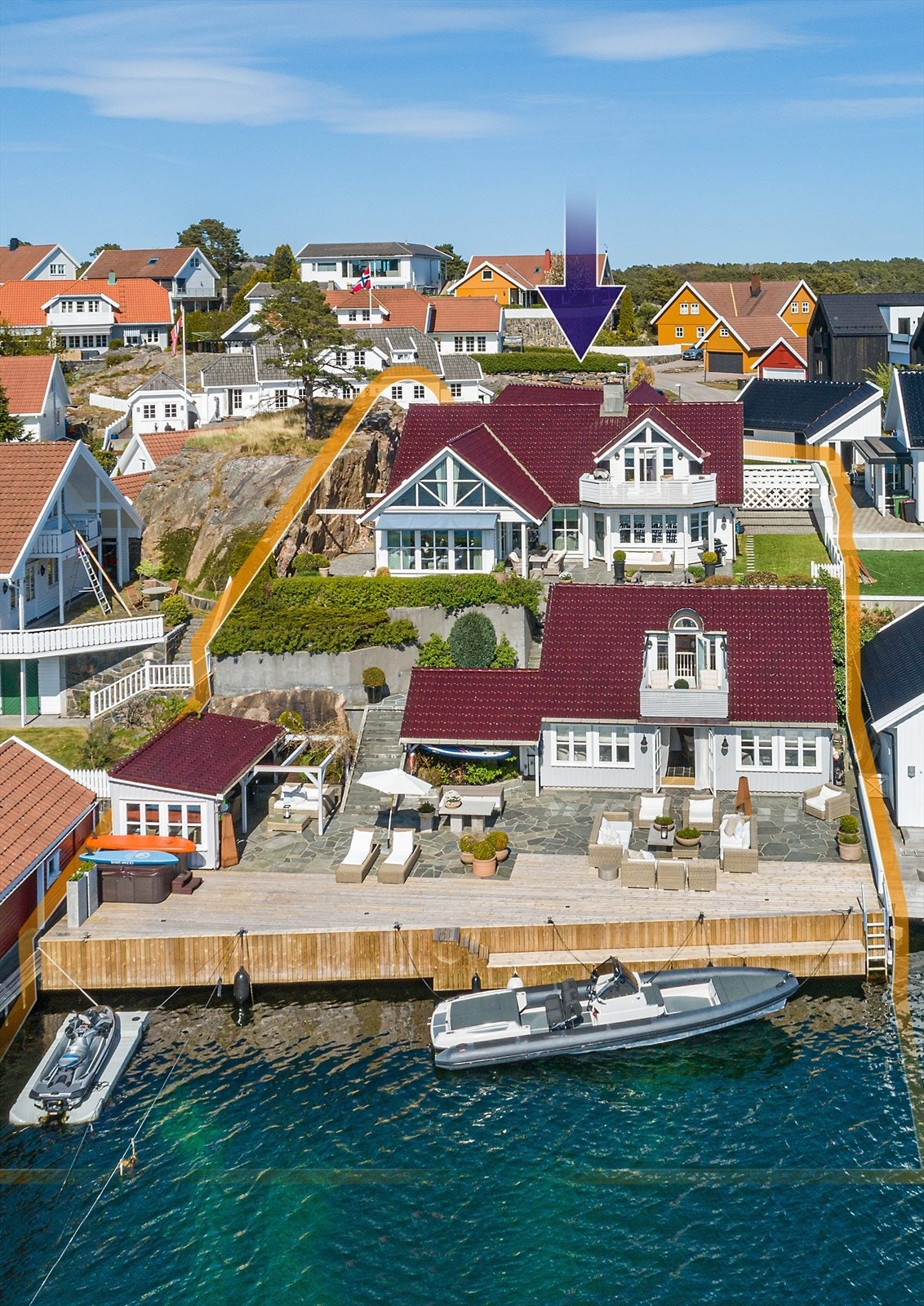 Sørmegleren ved eiendomsmegler Jon A. Røsstad presenterer Løvika 46- EN STRANDEIENDOM I SÆRKLASSE! Galleribilde