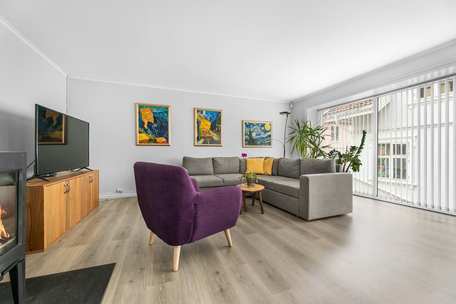 Lamellgardiner gir skjerming ved behov. Galleribilde