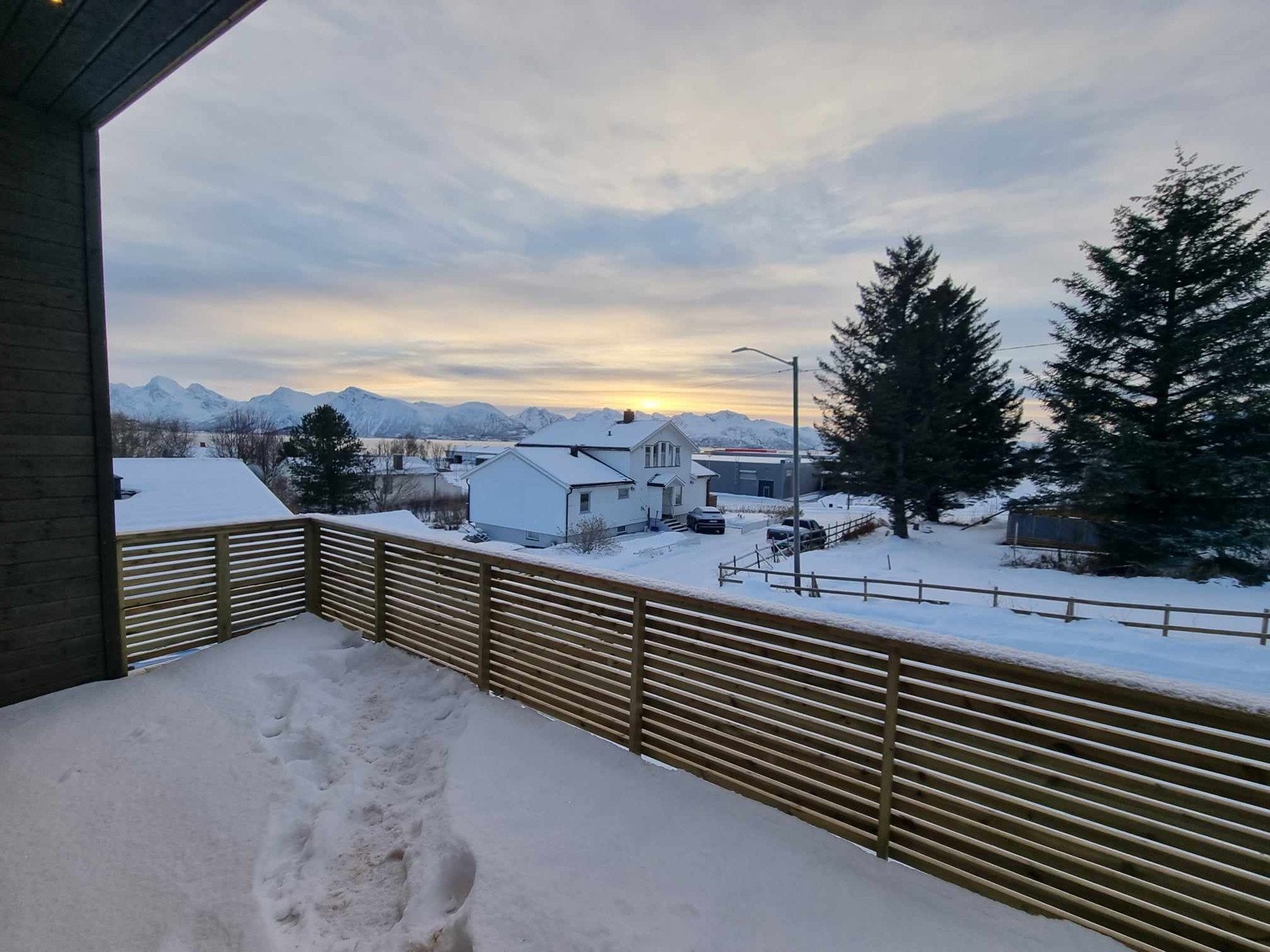 Flott utsikt mot sør fra 2.etg. Galleribilde