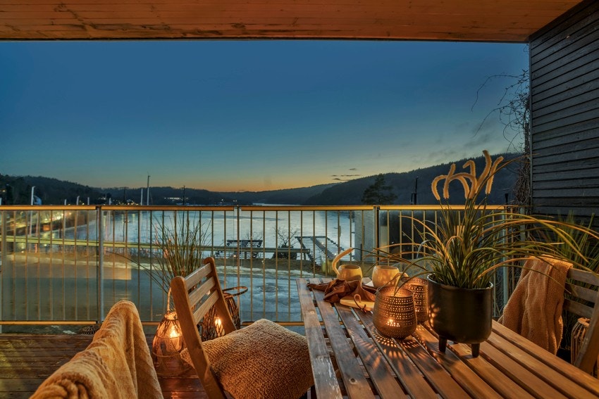 Benjamin Schrøder ønsker velkomme til Nesset Terrasse 32! Galleribilde